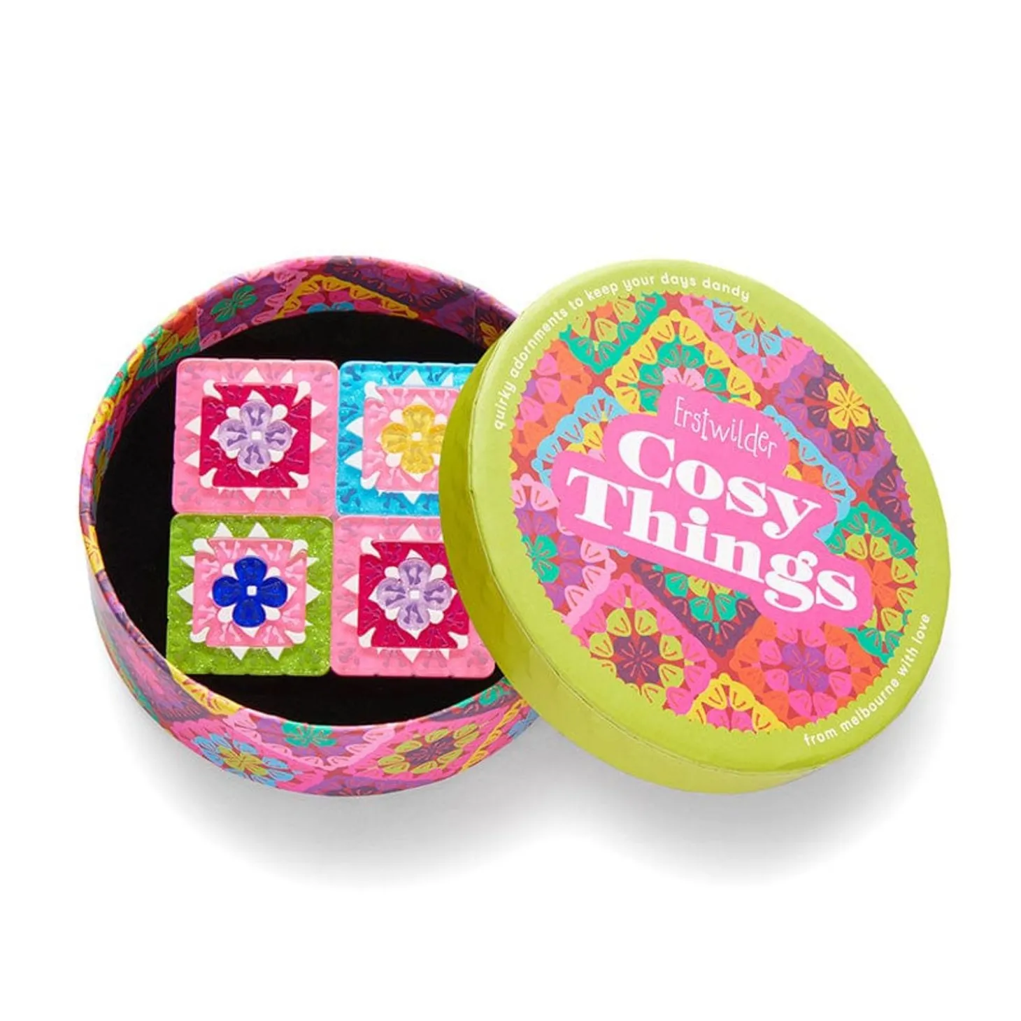 Closed Stitch Collection Brooch