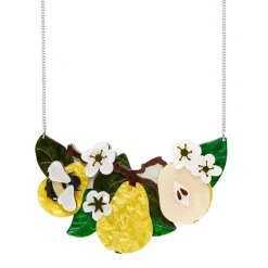 Compare The Pear Statement Necklace