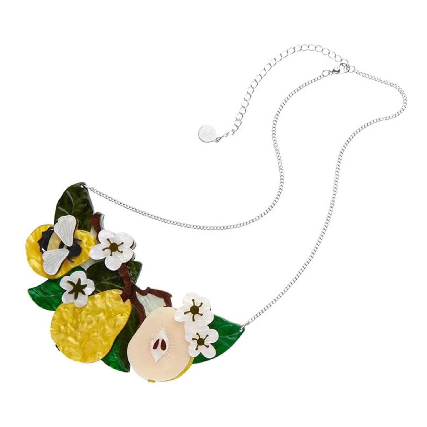 Compare The Pear Statement Necklace