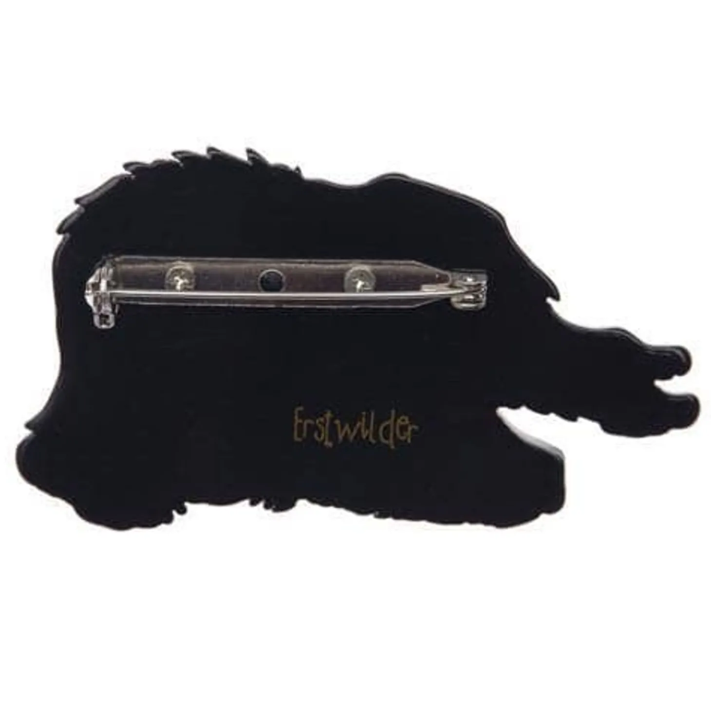 Conan The Content Dog Brooch