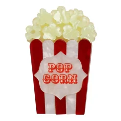 Concession Stand Classic Popcorn Brooch