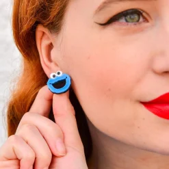 Cookie Monster Earrings