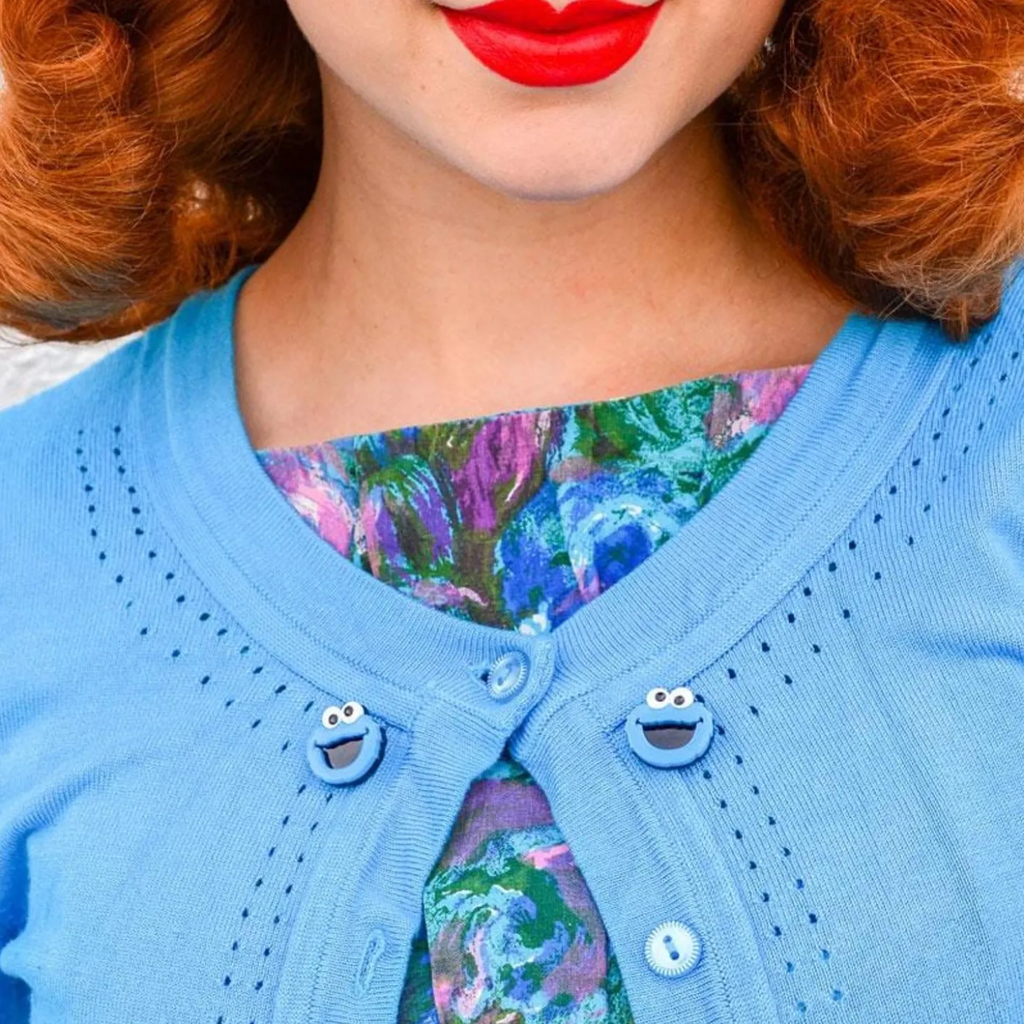 Cookie Monster Earrings