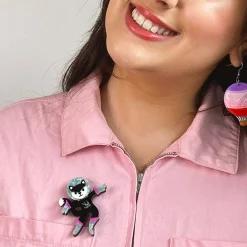 Cosmic Kitty Brooch