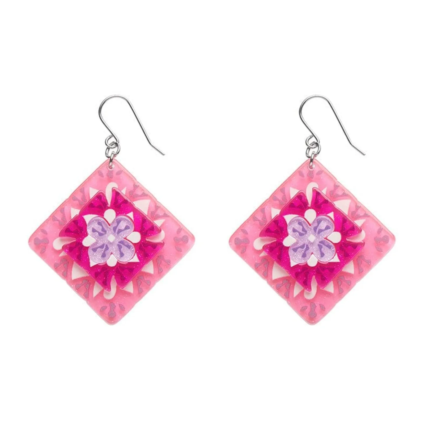 Cosy Comfort Earrings - Pink