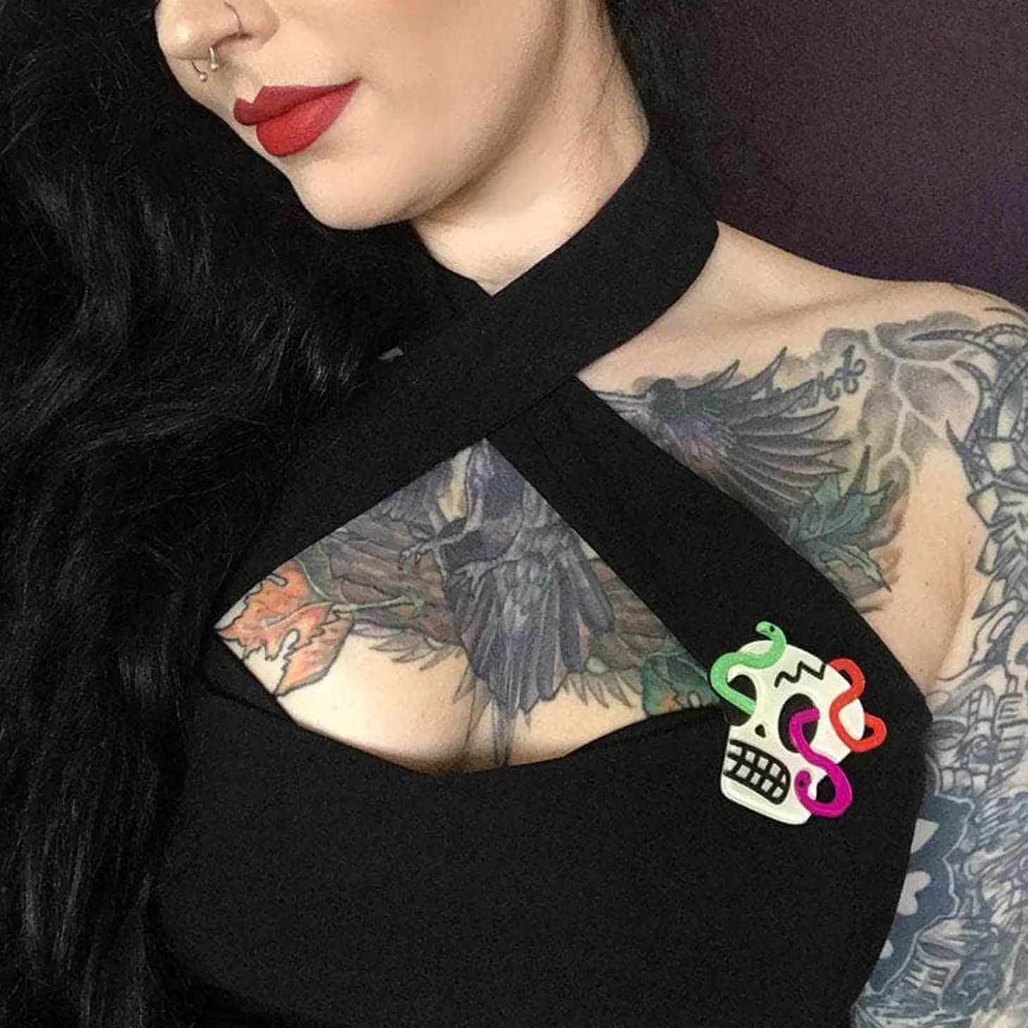 Creepy Cranium Brooch