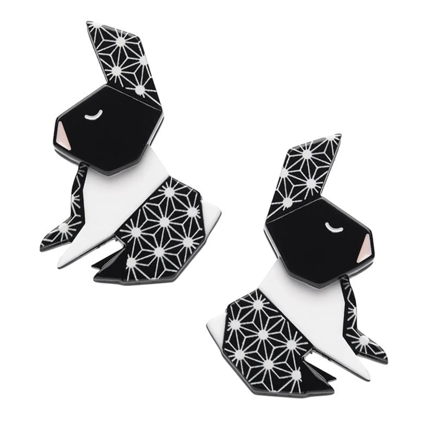 Cuddle Bunny Hair Clips Set - 2 Piece