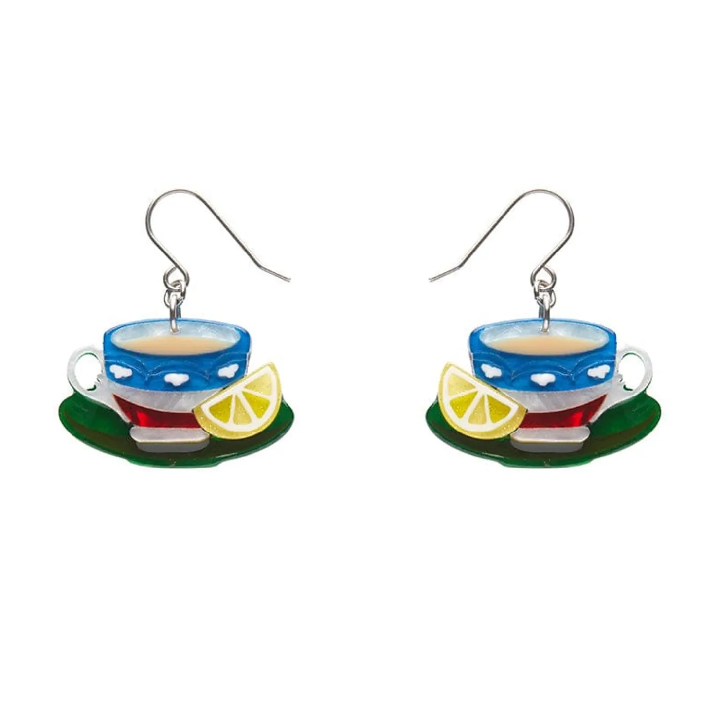 Cuppa Tea Drop Earrings