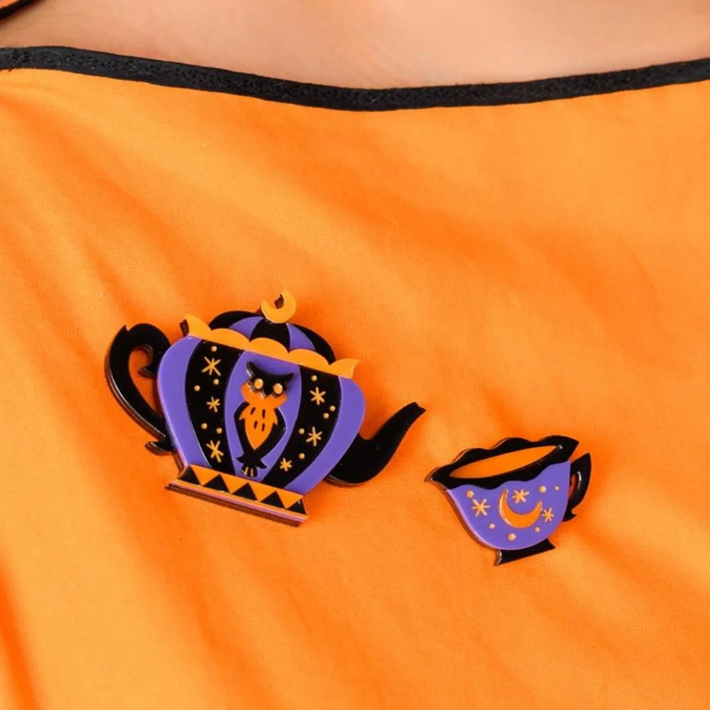 Cursed Cuppa? Brooch