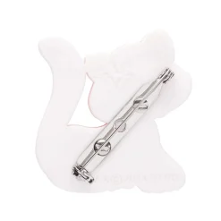 Custard Cat Mini Brooch