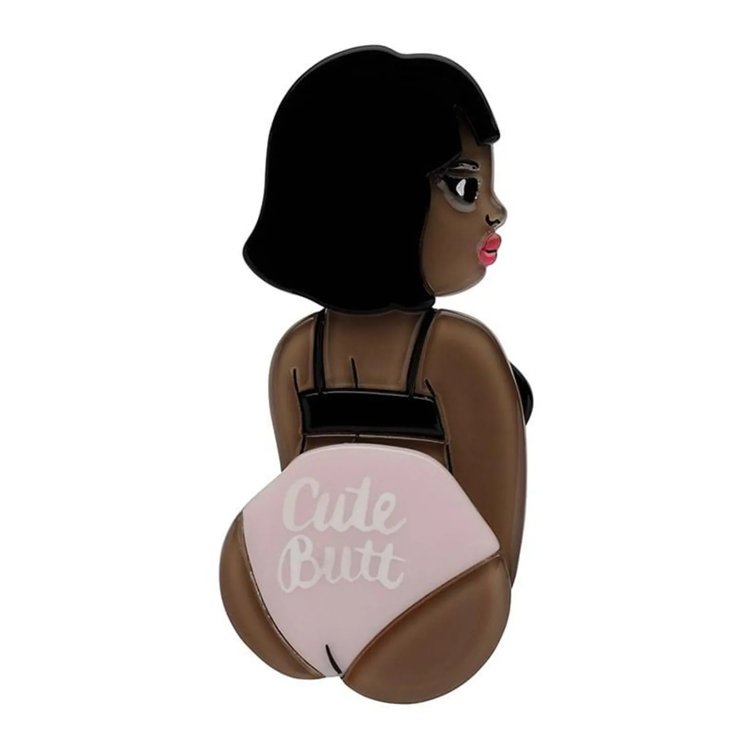 Cute Butt Club Brooch
