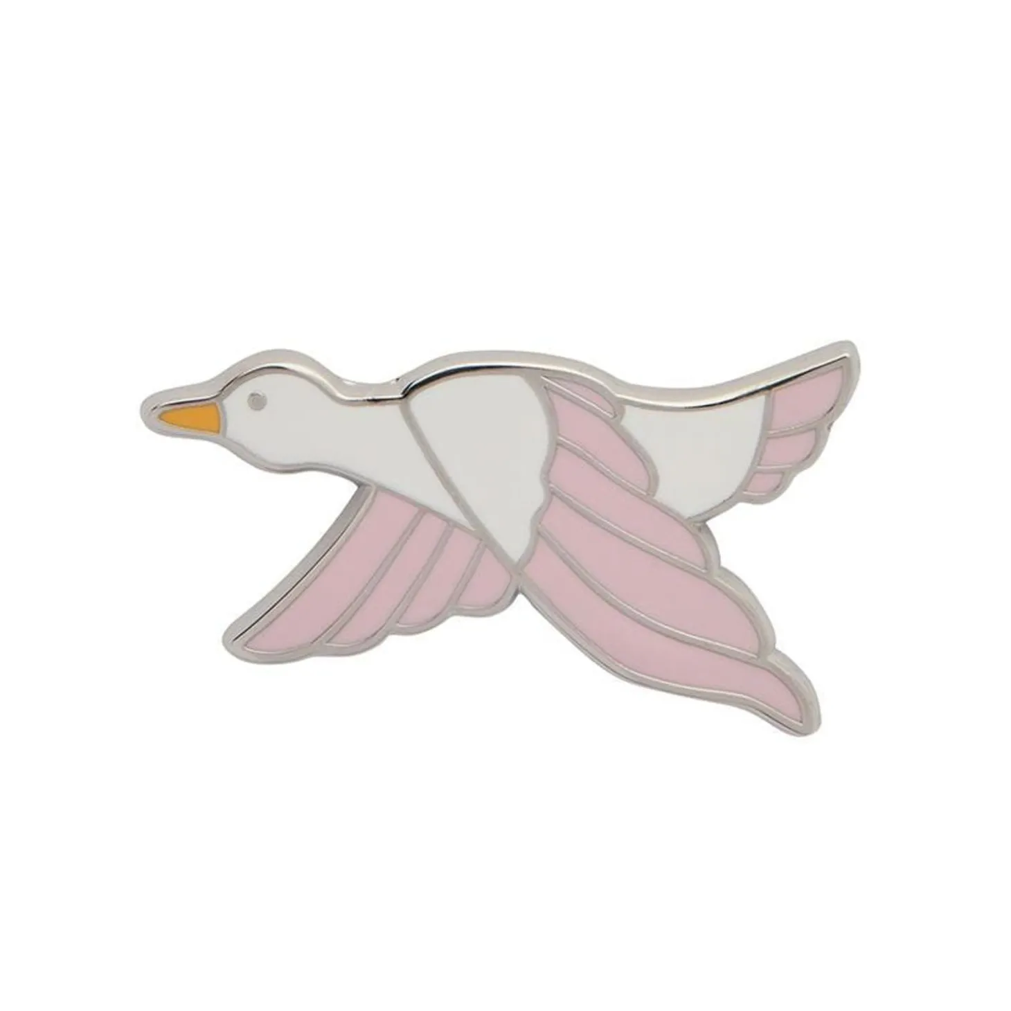 Dancing Duck Enamel Pin