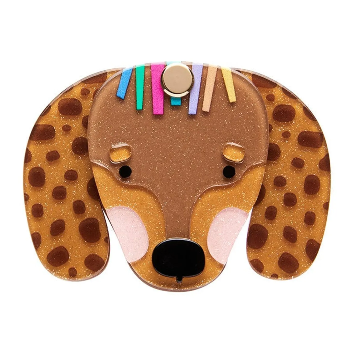Darcy The Dachshund Mirror Compact