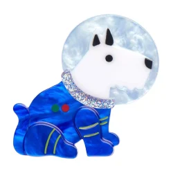 Daring Dogmonaut Brooch