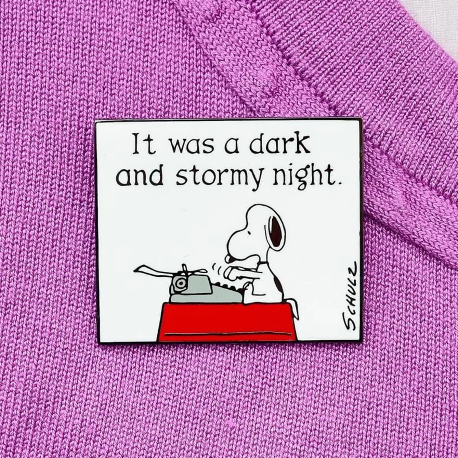 Dark And Stormy Night Enamel Pin