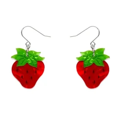 Darling Strawberry Drop Earrings