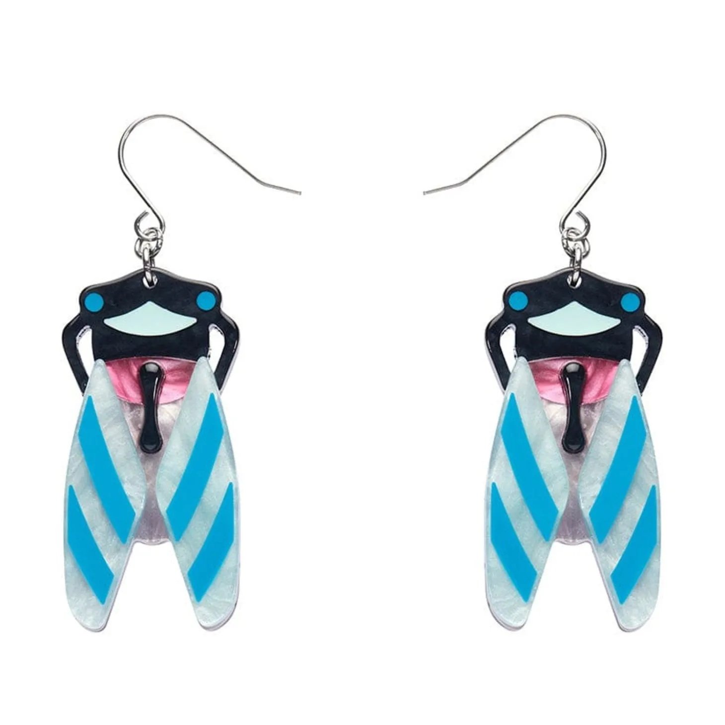 Deco Cicada Drop Earrings