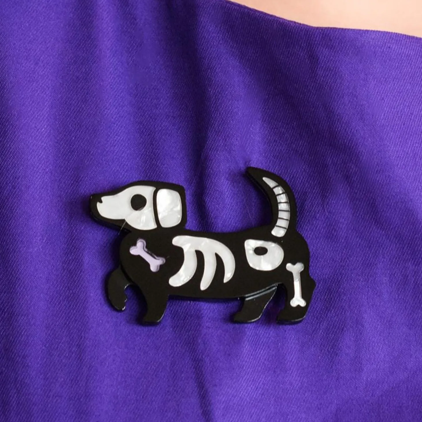 Doggo Darkness Brooch