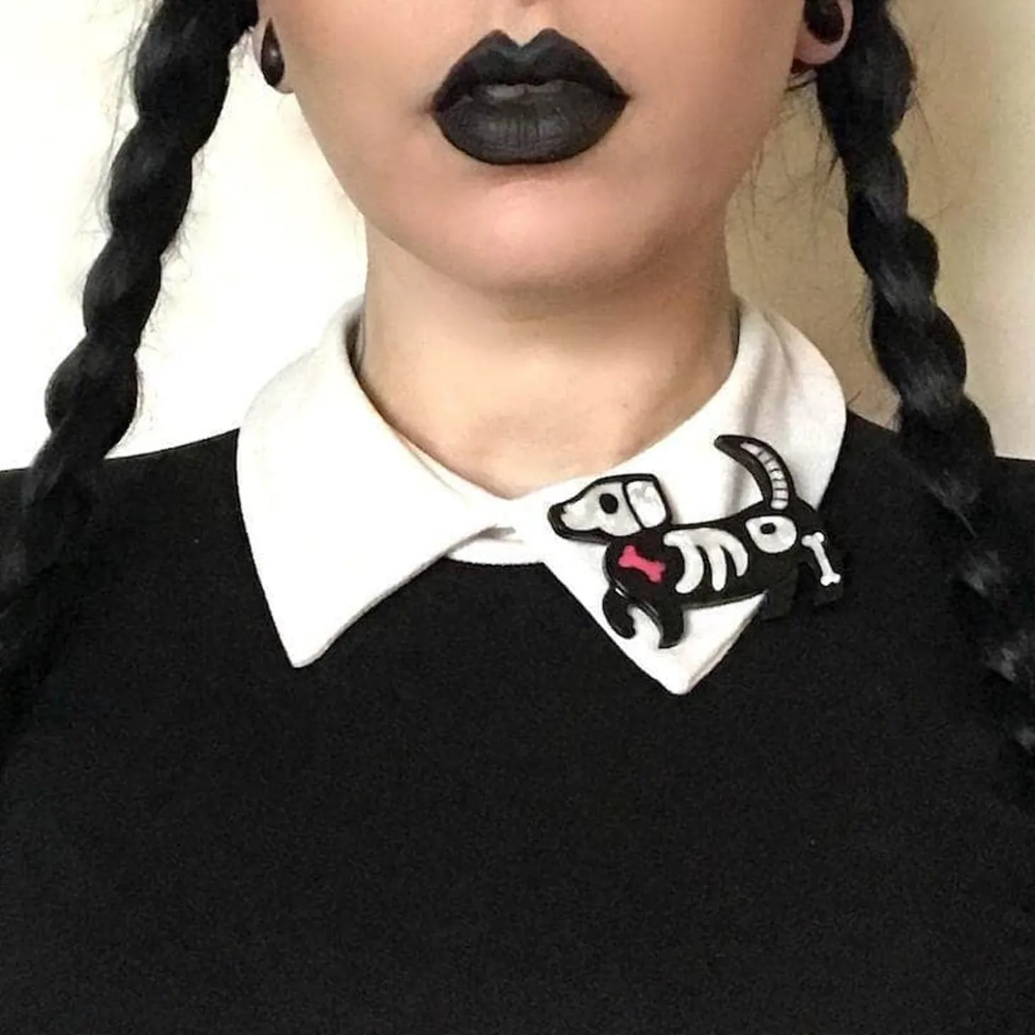 Doggo Darkness Brooch