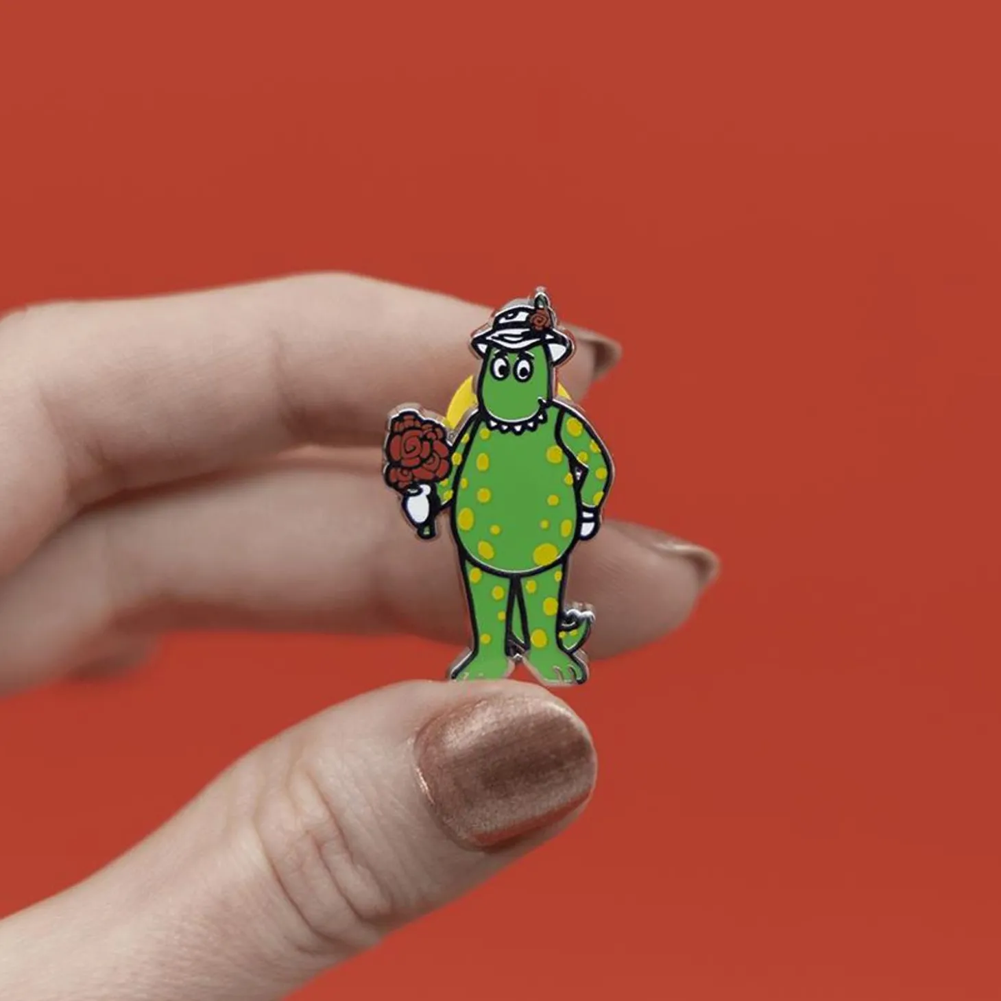 Dorothy The Dinosaur Enamel Pin