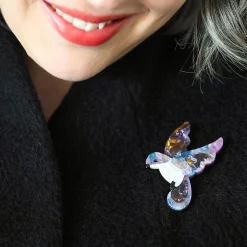 Drink On The Wing Brooch