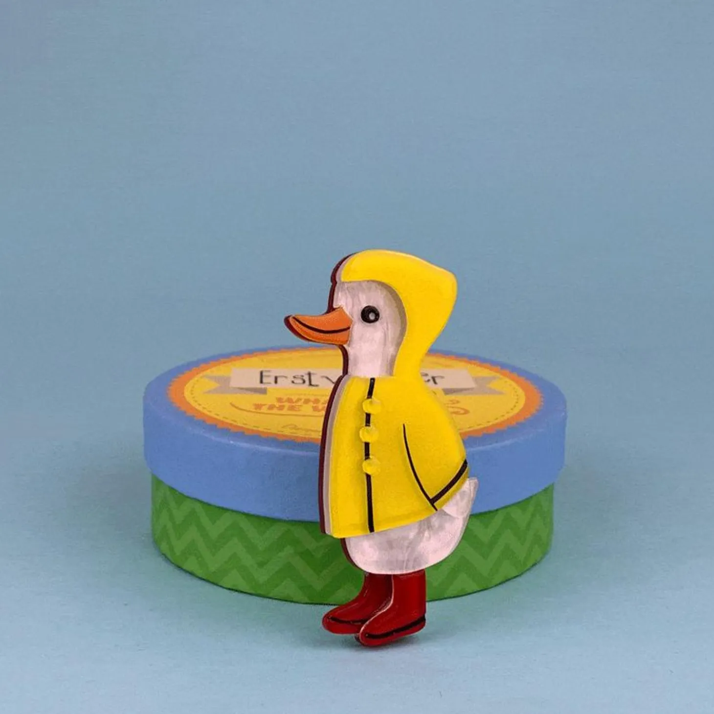 Duck, Duck, Splash! Brooch