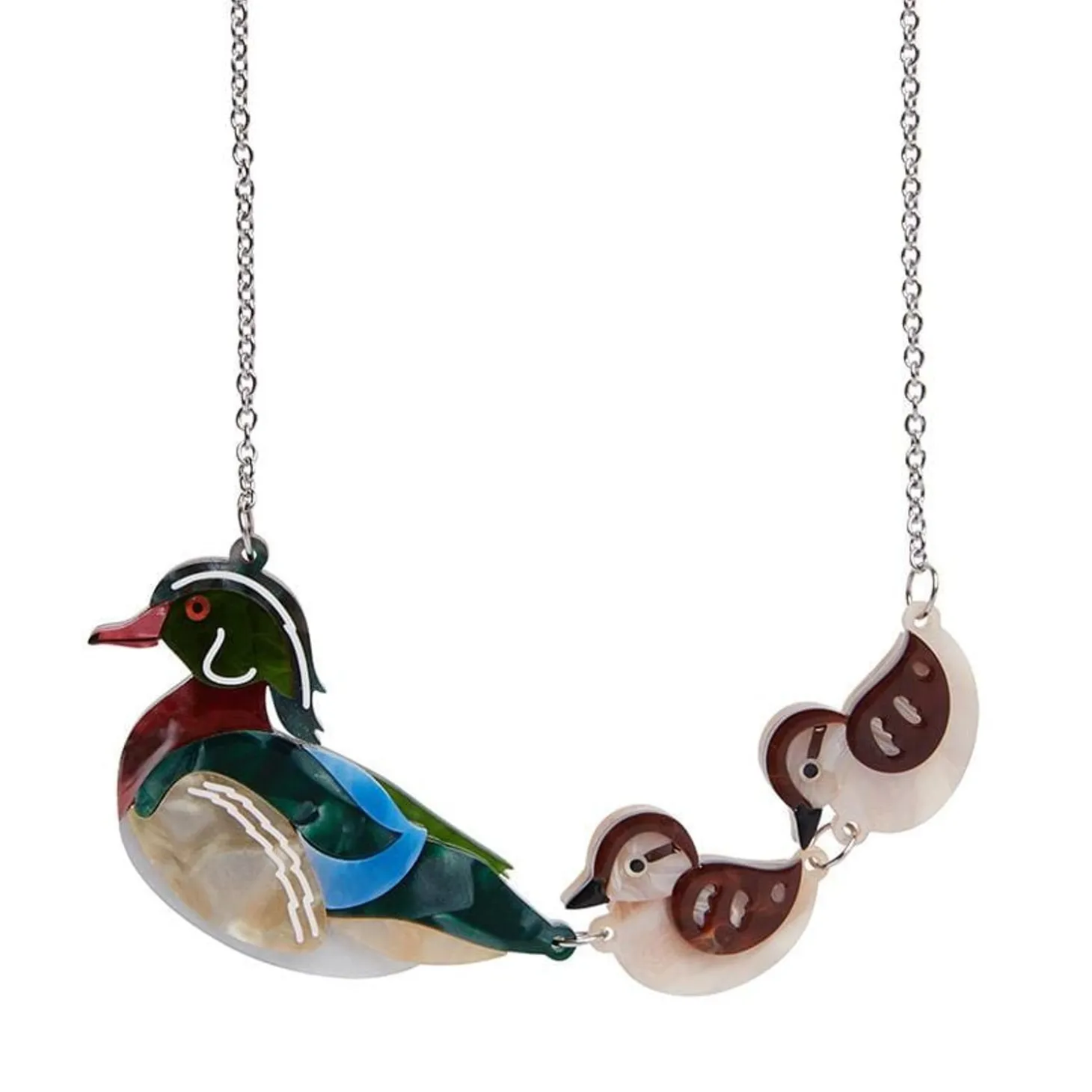 Ducks In A Row Necklace