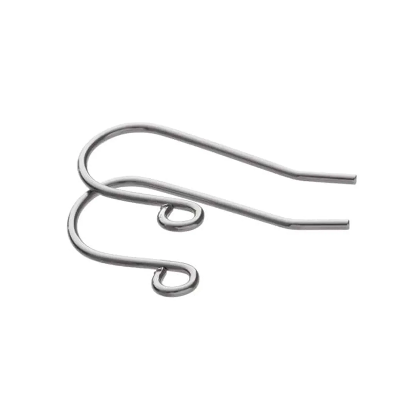 Earring Hooks (Steel) - 1 Pair