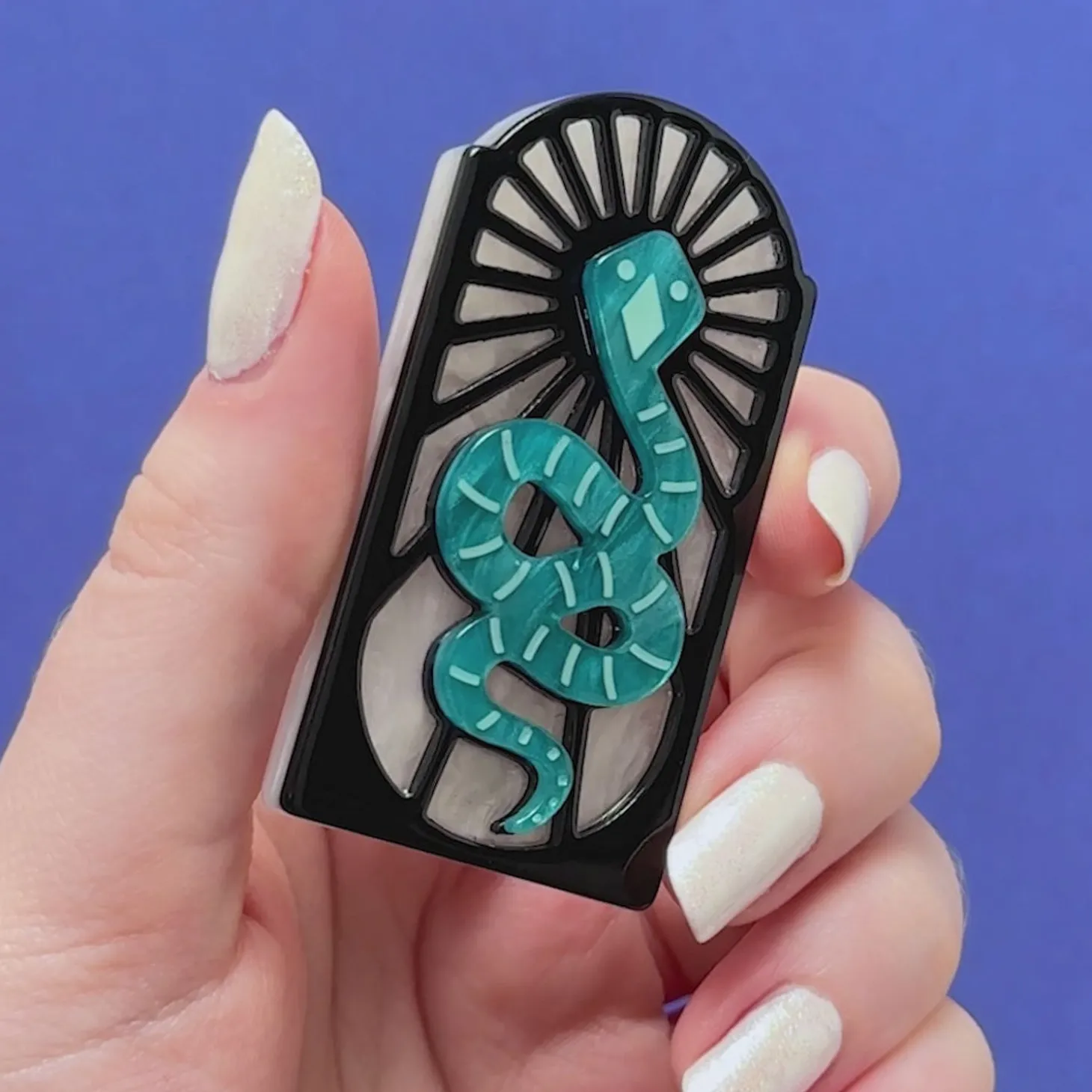 Elegant Venom Brooch