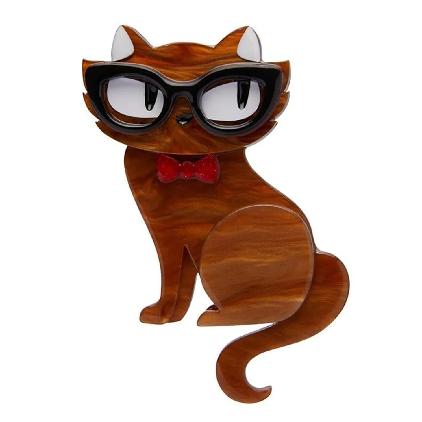Elissa The Indie Cat Brooch
