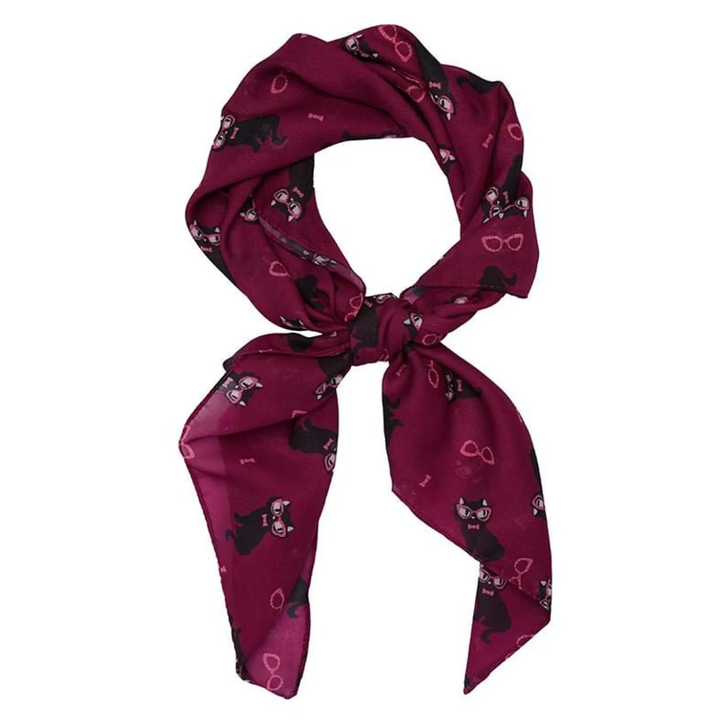 Elissa The Indie Cat Head Scarf