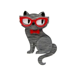 Elissa The Indie Cat Mini Brooch