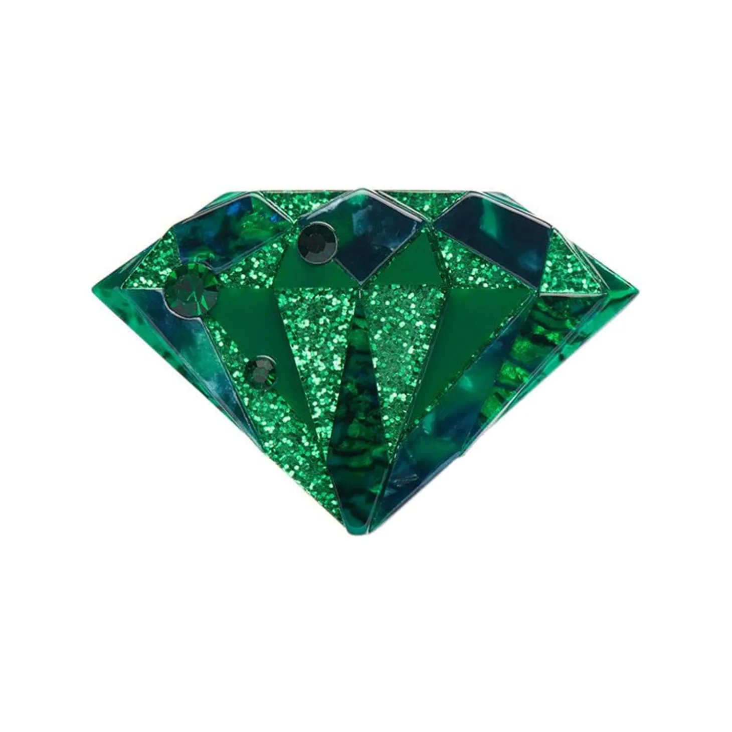 Emerald Brooch