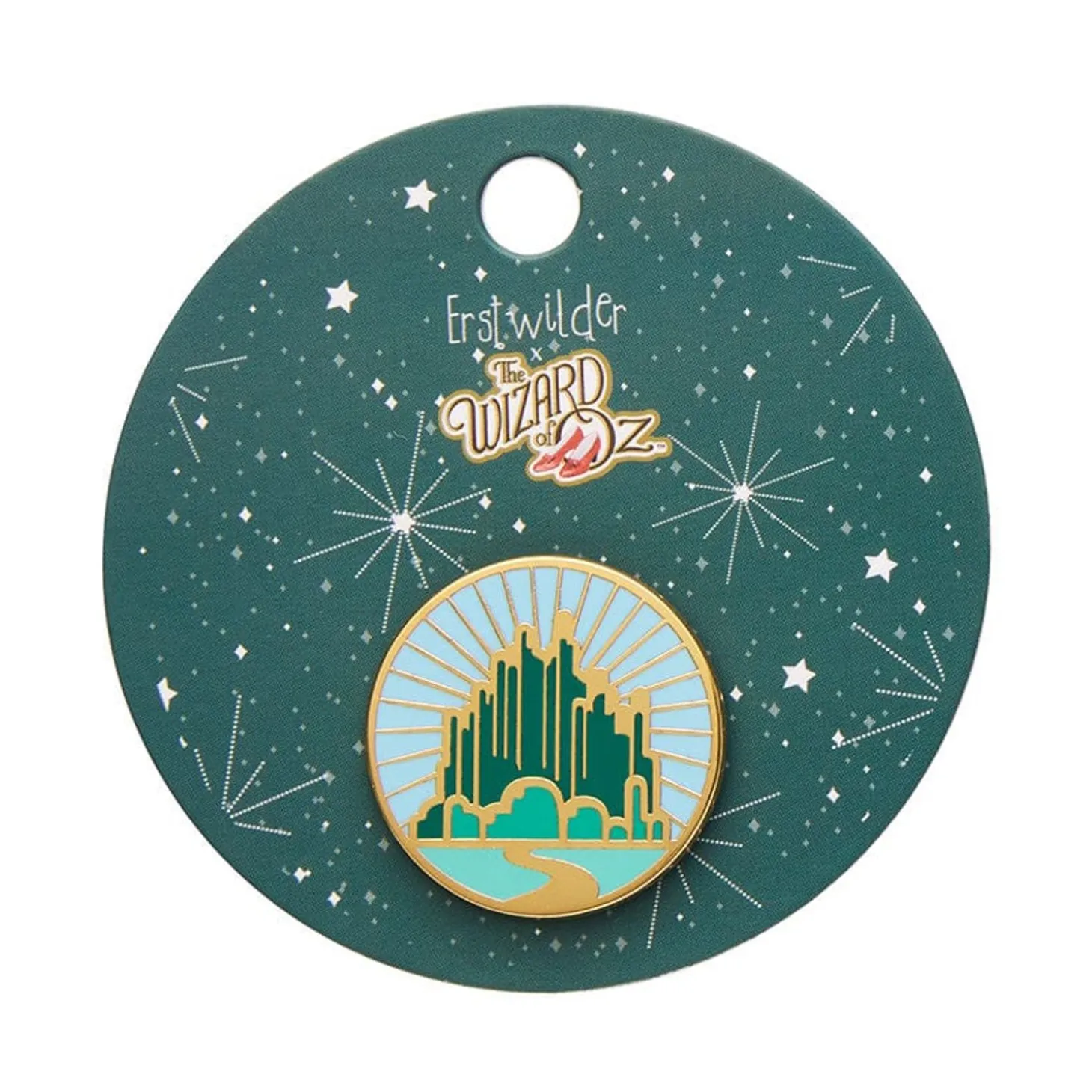 Emerald City Enamel Pin