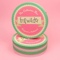 Enamel Pin Collectors Box (Cream)
