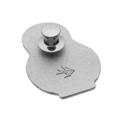 Enamel Pin Metal Locking Clasp 10-Pack - Silver