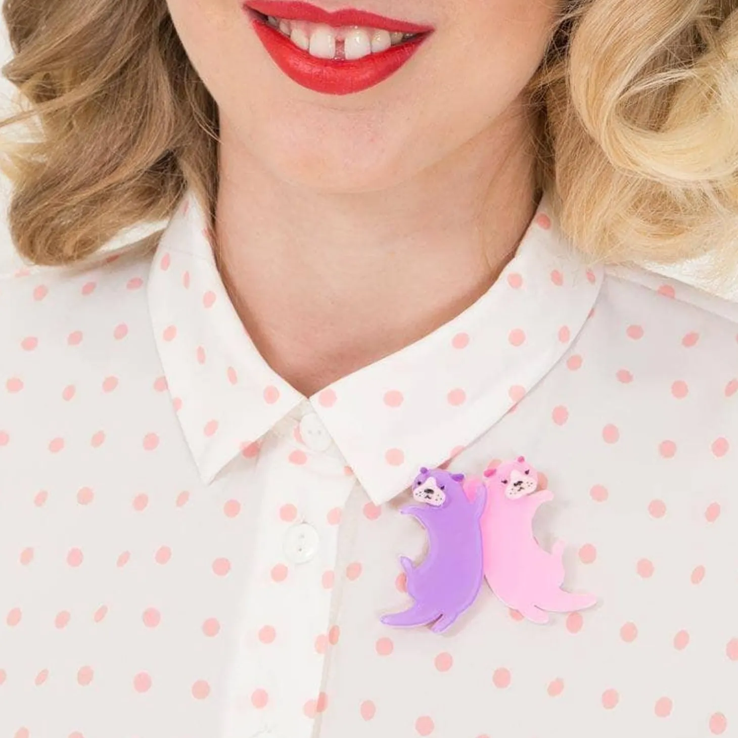 Eric'S Otters Brooch