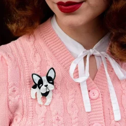 Fabian The French Bulldog Brooch
