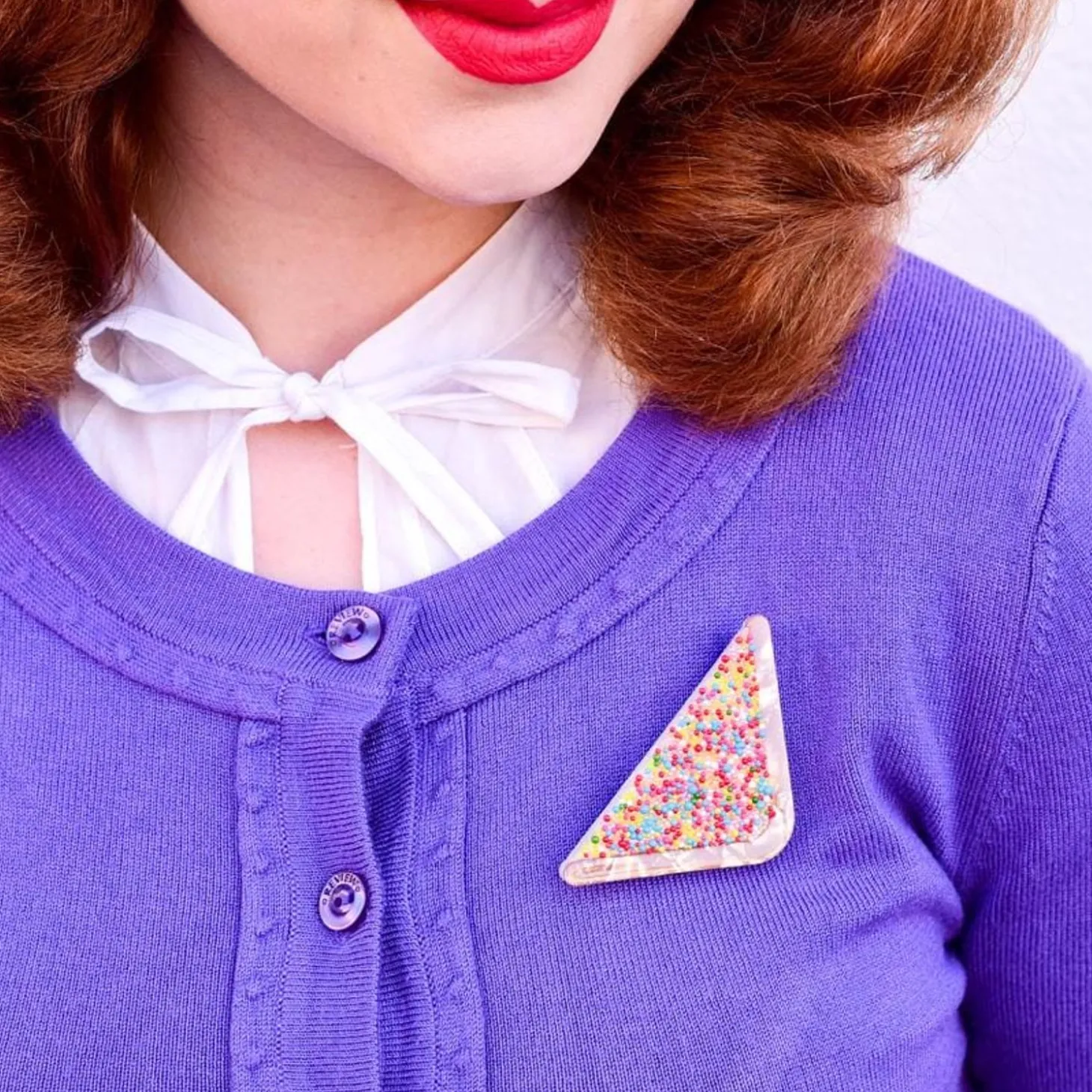 Fairy Bread Brooch