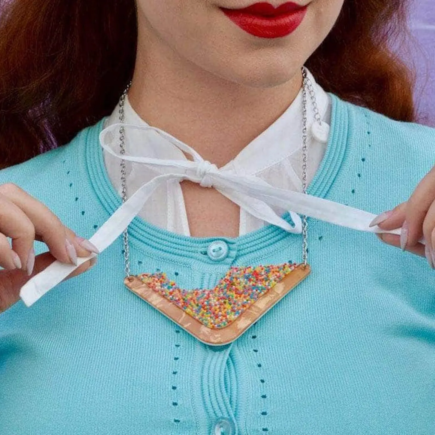 Fairy Bread Necklace