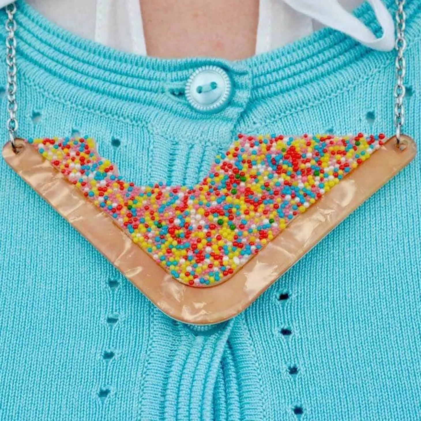 Fairy Bread Necklace