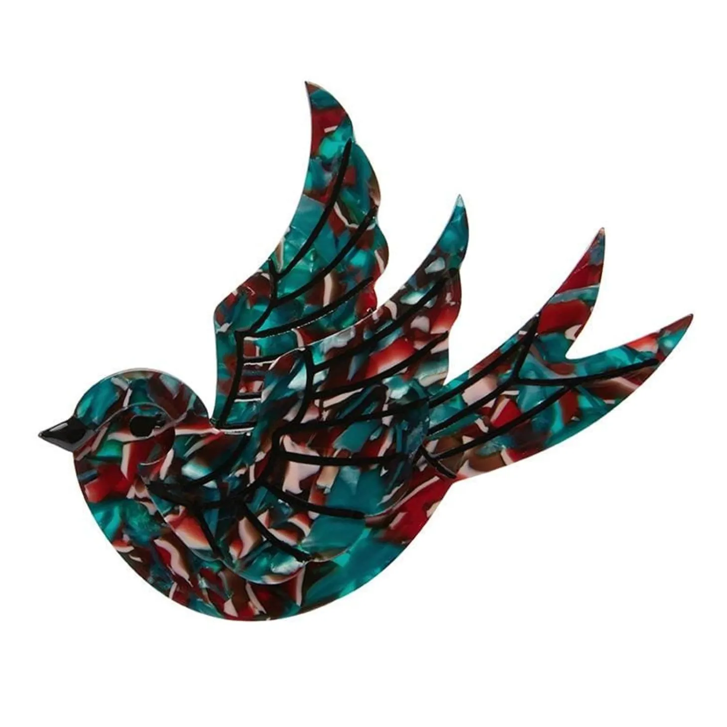Fancie Jo Sparrow Brooch