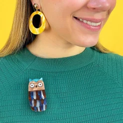 Feather Dress Brooch