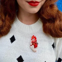 Felicity Of The Fire Brooch