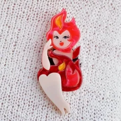 Felicity Of The Fire Brooch
