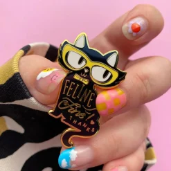 Feline Fine Enamel Pin