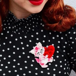 Feline The Love Brooch