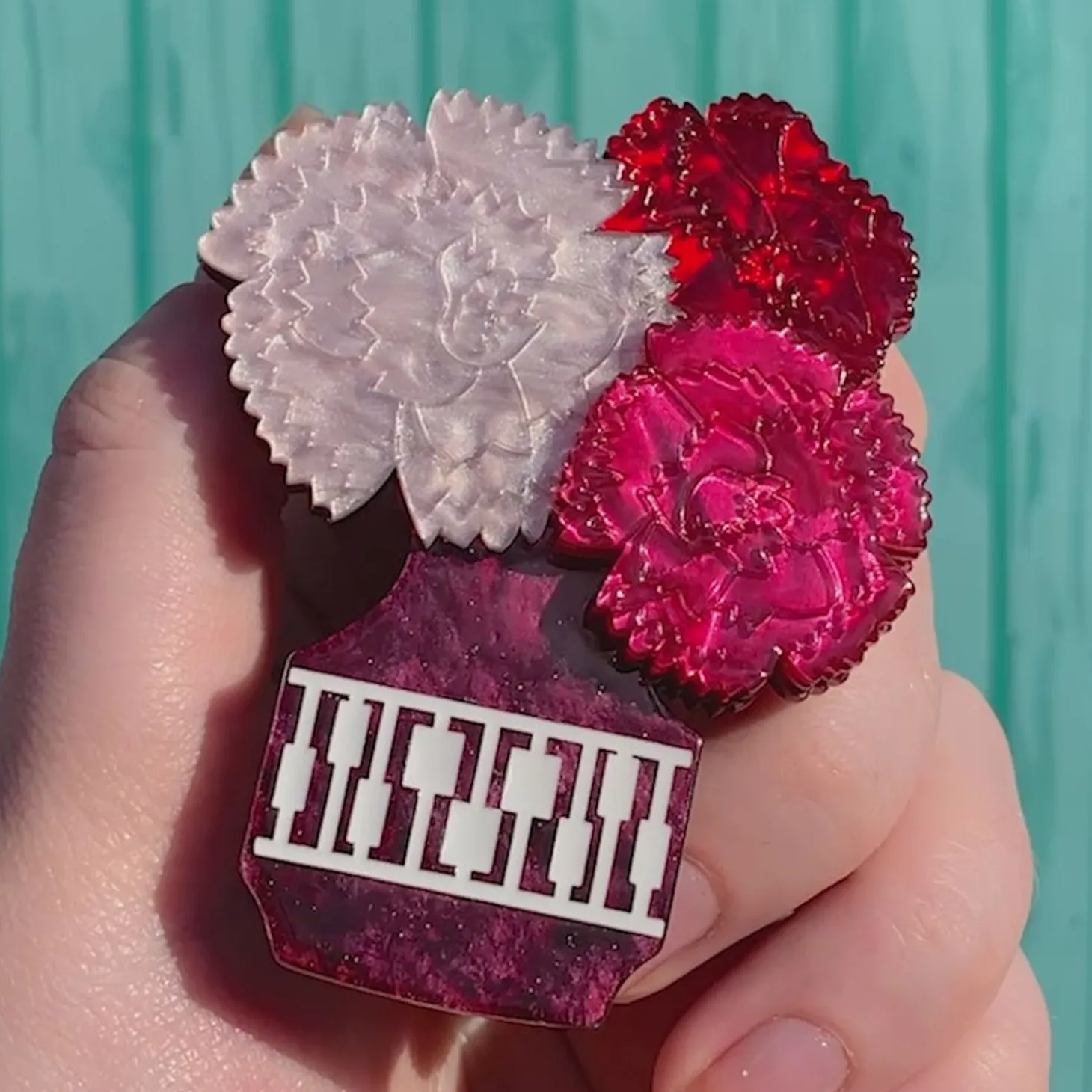 Flower Of The Gods Brooch