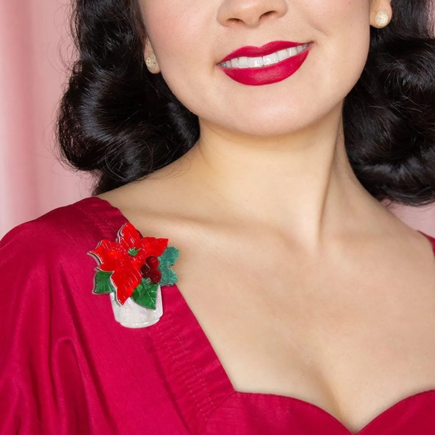 Flower Of The Holy Night Brooch