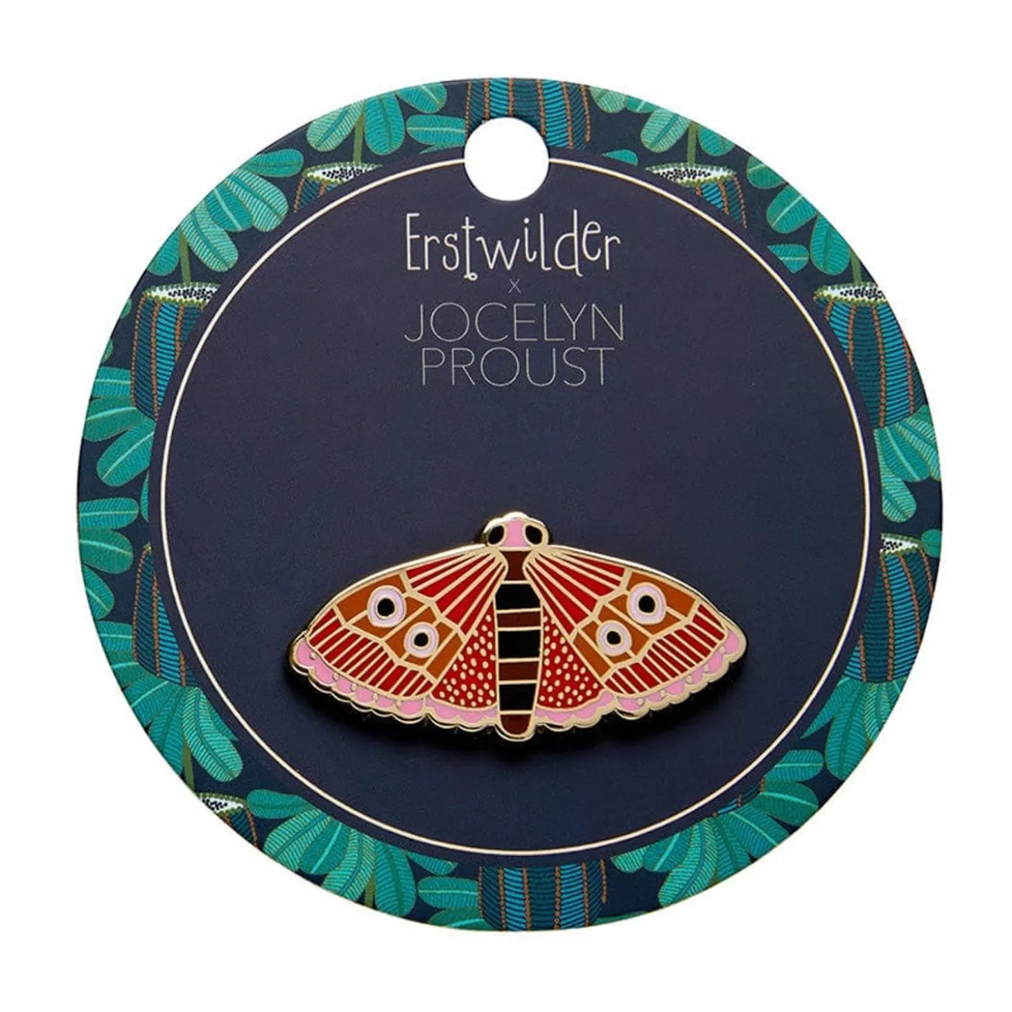 Fluttering Bogong Enamel Pin